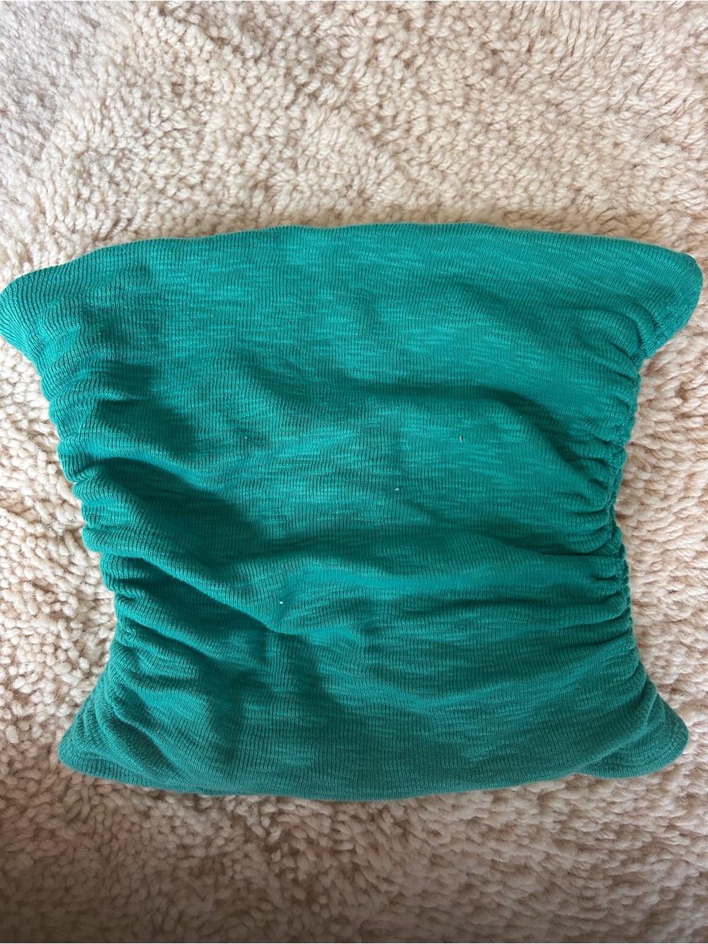 *can’t ship until 05/16* Free People Teal Strapless Tube Top